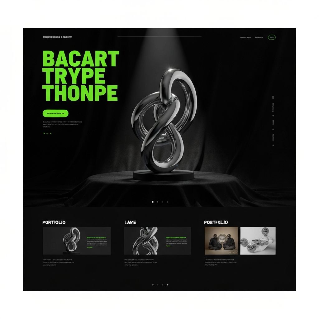 North Studio — A portfolio that feels like a design object